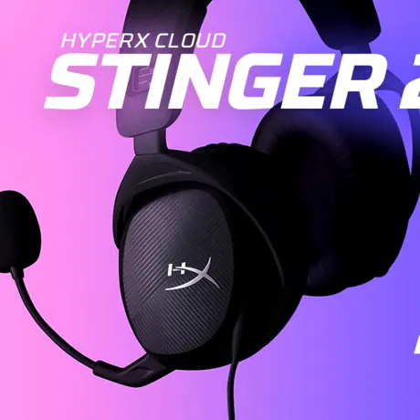 HyperX a lansat căștile de gaming Cloud Stinger 2