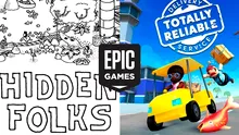 Hidden Folks și Totally Reliable Delivery Service, jocuri gratuite oferite de Epic Games Store