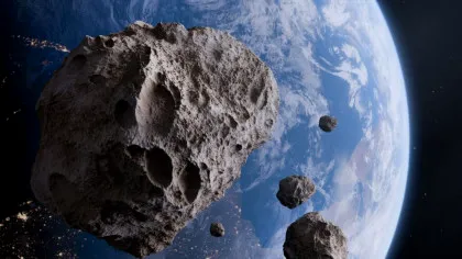 Microbii pot călători prin sistemul solar pe resturi de asteroizi, arată un studiu