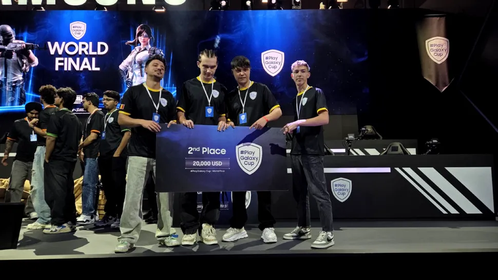 Echipa României cucerește locul 2 mondial la finala Play Galaxy Cup, desfășurată la Gamescom 2026