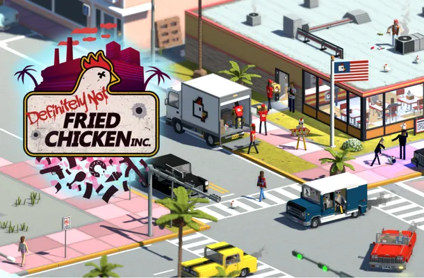 Definitely Not Fried Chicken, joc gratuit oferit de Epic Games Store