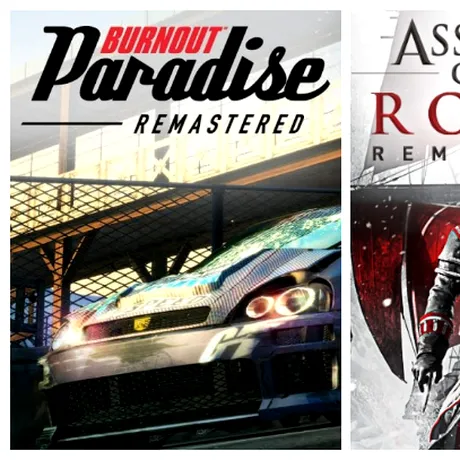 Dacă doriţi să rejucaţi: Burnout Paradise şi Assassin's Creed Rogue