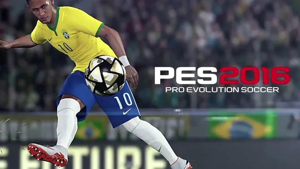 Pro Evolution Soccer 2016 cu Neymar în prim plan