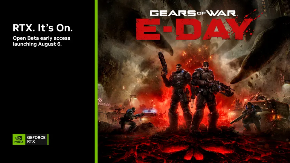Sesiunea Open Beta pentru Gears of War: E-Day începe astăzi, cu suport pentru DLSS și NVIDIA Reflex