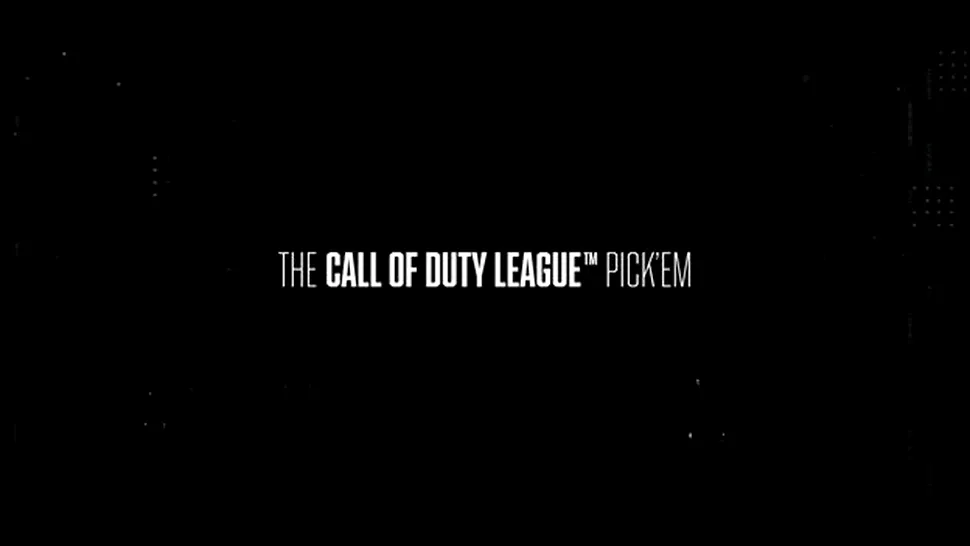 Call of Duty League 2021 a dat startul evenimentului Pick’Em