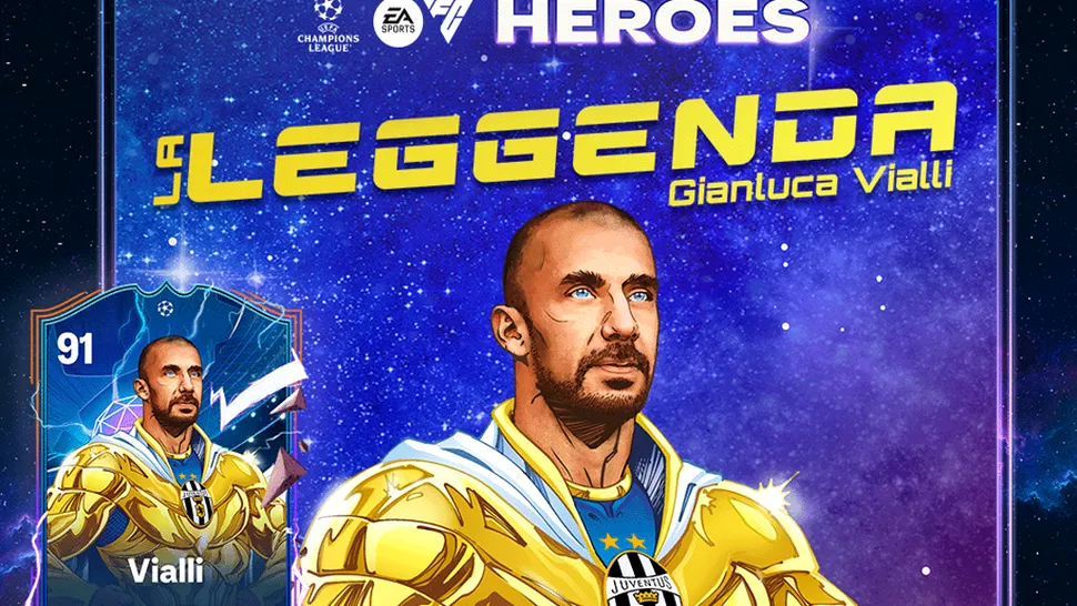 EA Sports aduce un omagiu lui Gianluca Vialli. Cine vor fi ceilalți “Heroes” din EA Sports FC 24