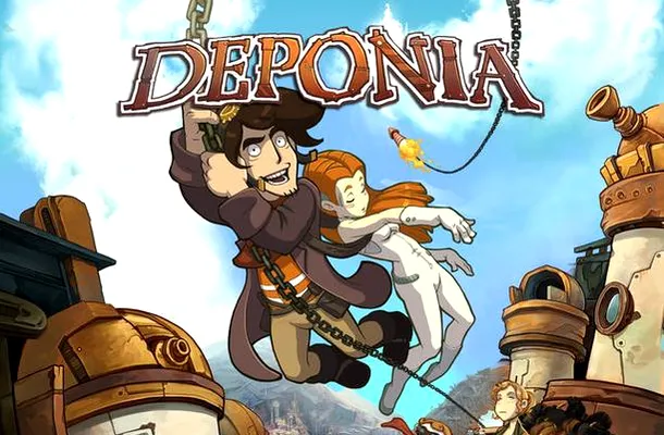 Deponia, joc disponibil în mod gratuit pe Steam pentru Windows, Linux și Mac