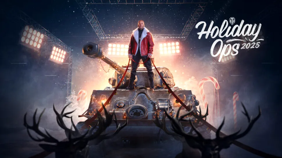 Jason Statham devine comandant în World of Tanks în Operațiunea de Sărbători 2025