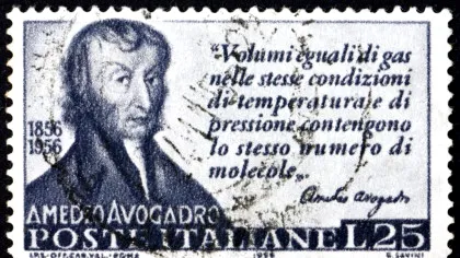 Ai învăţat despre munca sa în domeniul ştiinţei la şcoală. Îţi mai aminteşti de constanta lui Avogadro?