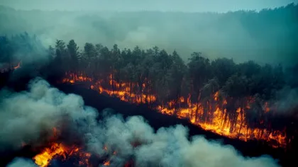 Iată gândacul atras de incendiile de pădure! De ce este acesta important?