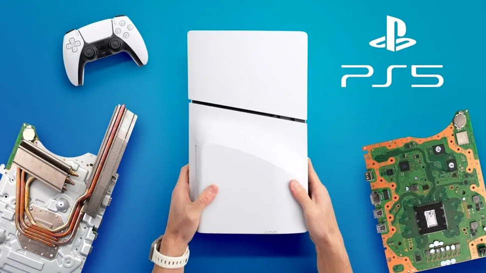 VIDEO: Teardown pentru noile modele slim de console PlayStation 5