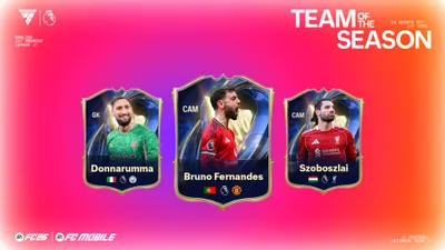 EA SPORTS FC 26 dezvăluie Premier League Team Of The Season