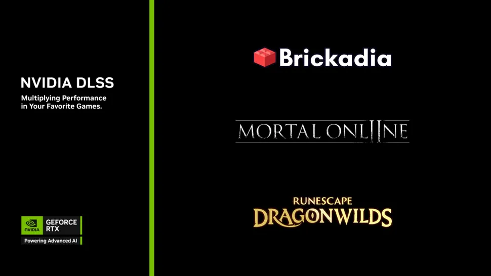 Tehnologia DLSS 4 sosește în jocuri precum Mortal Online 2, Brickadia și RuneScape: Dragonwilds