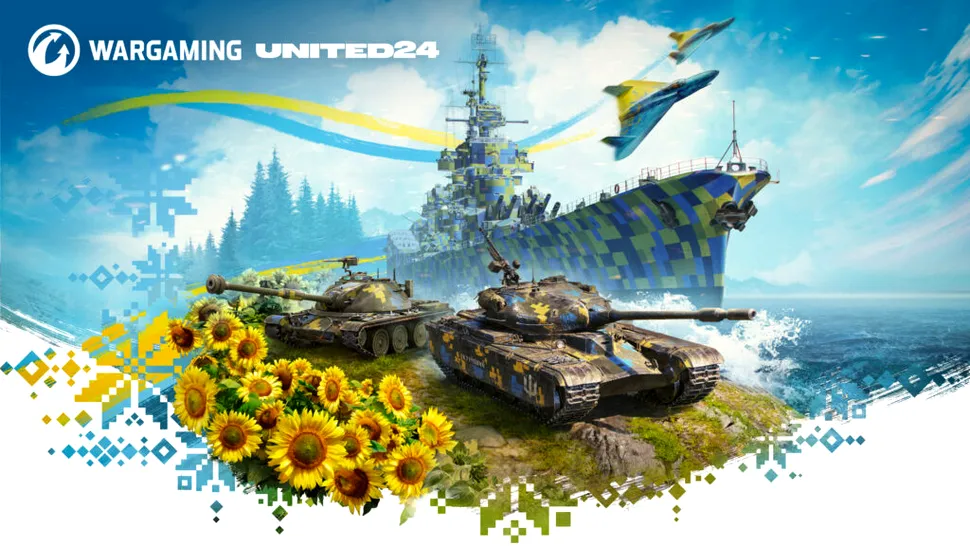 Wargaming lansează o inițiativă caritabilă în 6 jocuri în sprijinul Ucrainei