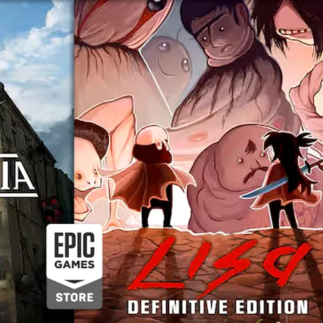 Industria și Lisa: The Definitive Edition, jocuri gratuite oferite de Epic Games Store