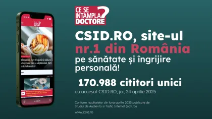 CSID.ro, cea mai citită sursă de Sănătate și Îngrijire Personală din România!