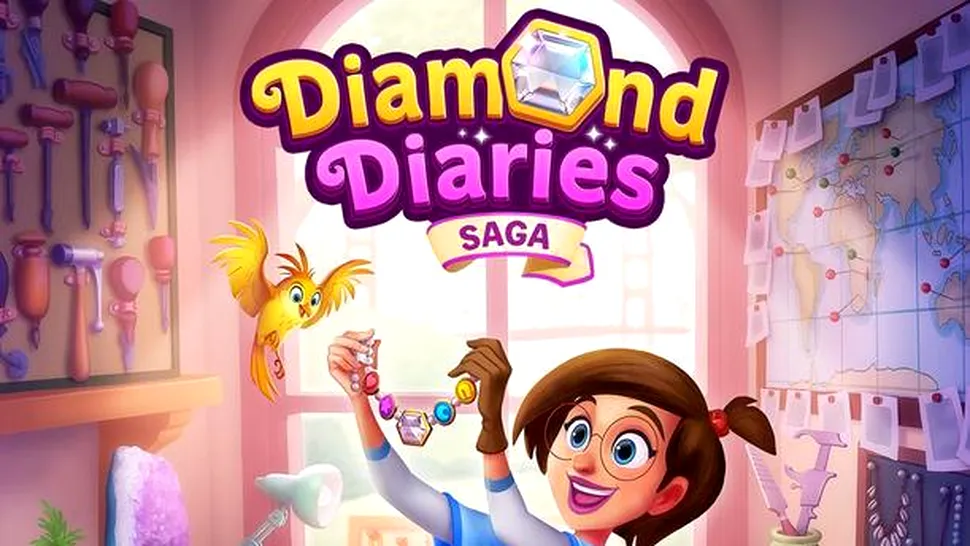 Diamond Diaries Saga, un nou joc de la King