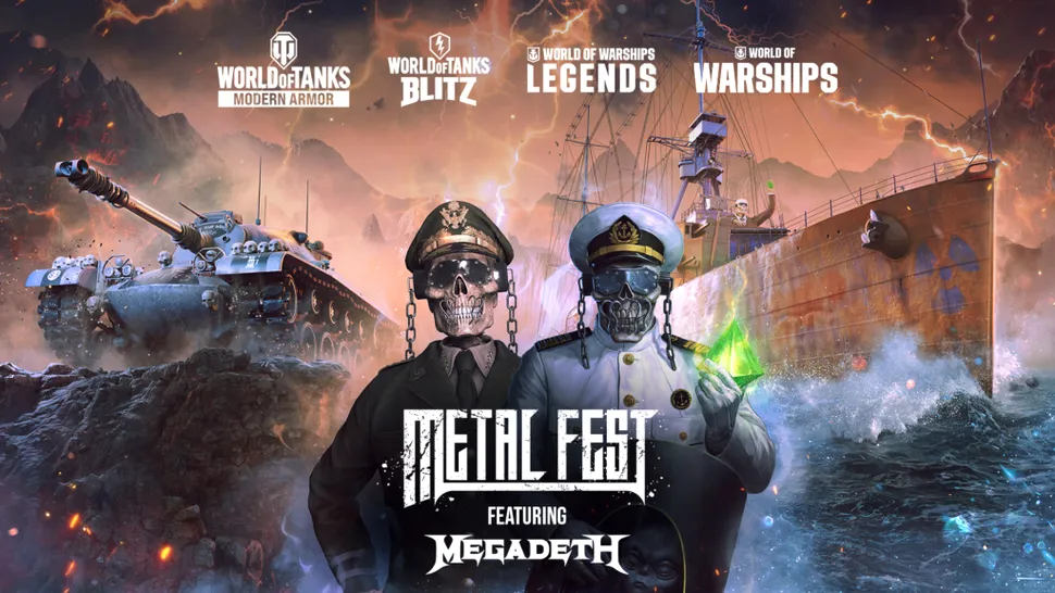 Wargaming anunță colaborarea cu trupa de metal Megadeth