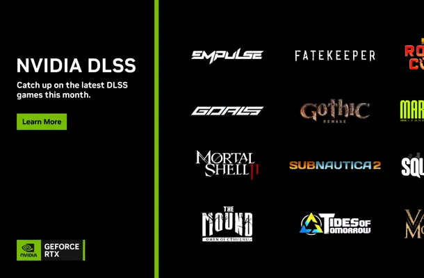Summer of RTX: vara aduce noi jocuri compatibile cu DLSS