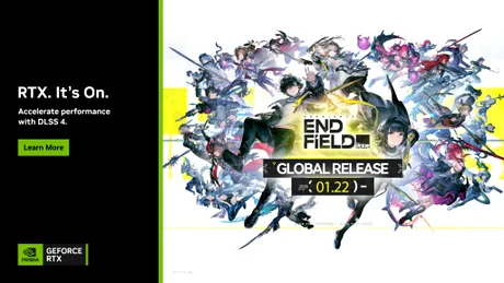 Arknights: Endfield se lansează cu suport pentru DLSS 4 și Multi Frame Generation