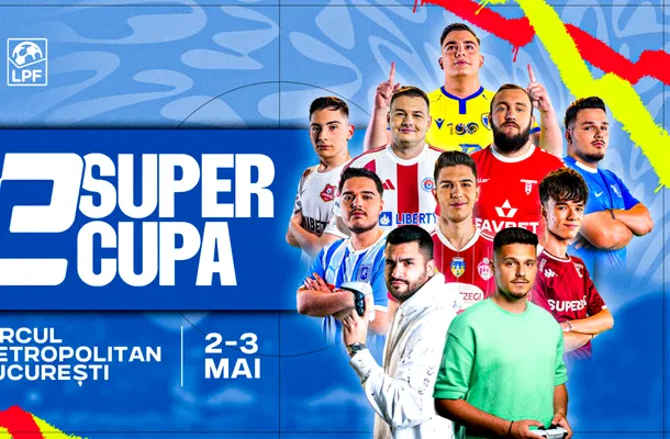 eSupercupa la Circul Metropolitan București: cei mai buni 8 jucători de fotbal virtual din țară se luptă pentru calificarea în eChampions League