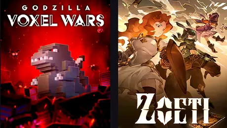 Godzilla Voxel Wars și Zoeti, jocuri gratuite oferite de Epic Games Store