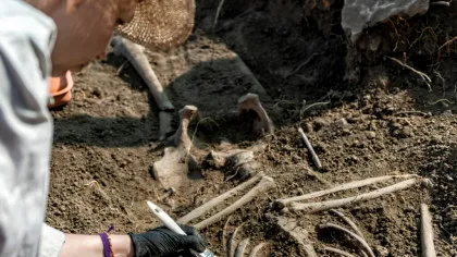 77 de schelete fără cap, găsite într-o groapă comună antică din Slovacia
