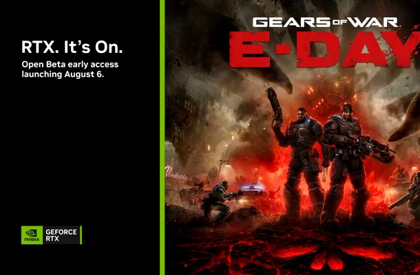 Gears of War: E-Day Multiplayer Beta, disponibil acum pentru toți jucătorii, cu suport DLSS