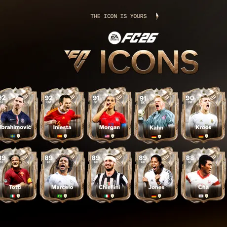 Noua generație de fotbaliști legendari din EA SPORTS FC 26