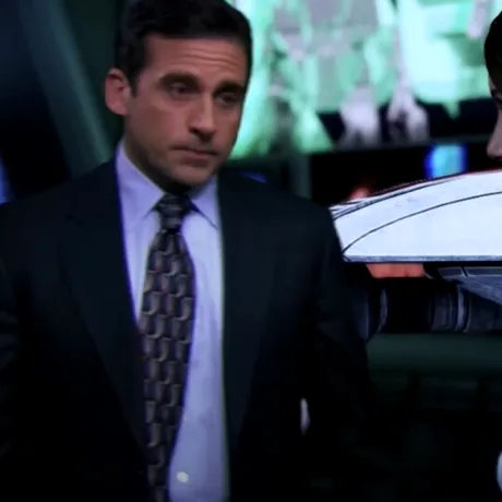 VIDEO: Michael Scott, din serialul „The Office”, comandă nava Normandy din jocul Mass Effect