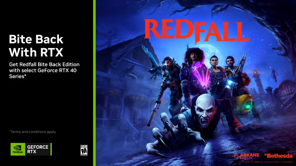 Jocul Redfall va fi oferit celor care cumpără o placă video GeForce RTX seria 40