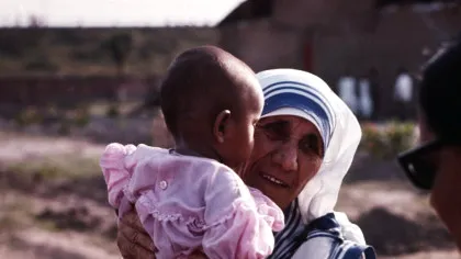 Maica Tereza, călugăriţa care a primit Premiul Nobel pentru Pace