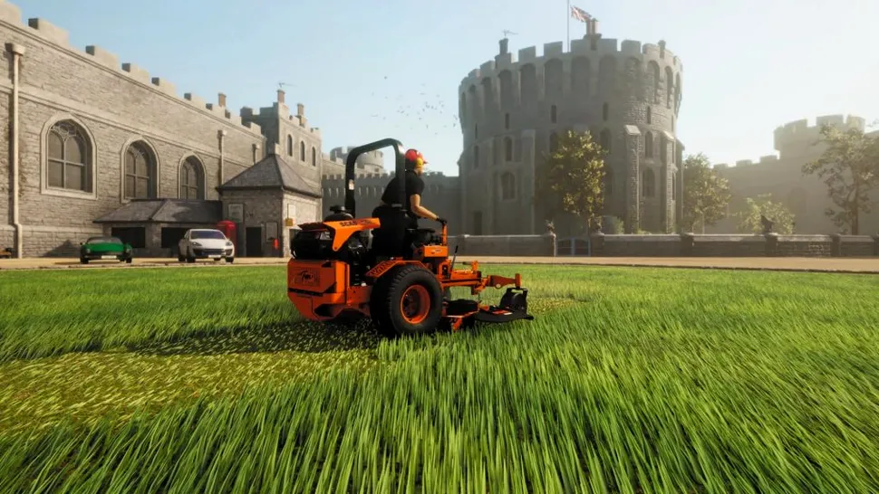 Te-ai întrebat vreodată cum e să tunzi iarba? „Lawn Mowing Simulator” vine pe 10 august