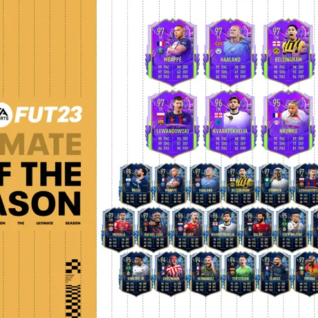 EA Sports a lansat Ultimate Team of the Season pentru FIFA 23
