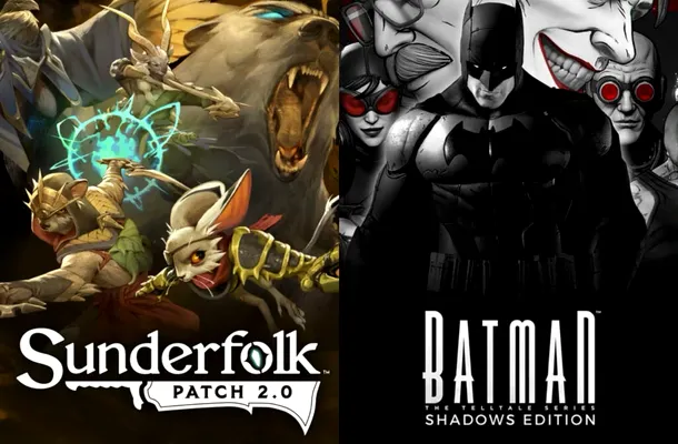 Sunderfolk și The Telltale Batman Shadows Edition, jocuri gratuite oferite de Epic Games Store