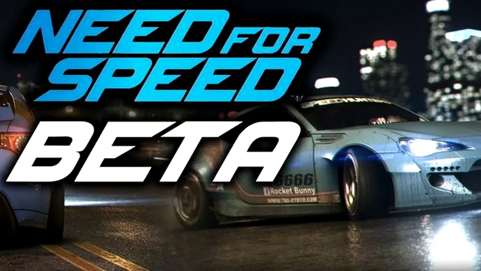 Need for Speed – imagini noi şi înscrieri pentru beta