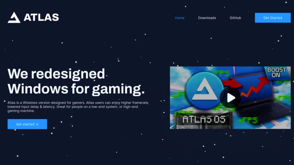 Atlas OS este o versiune open source de Windows 10 pentru gameri