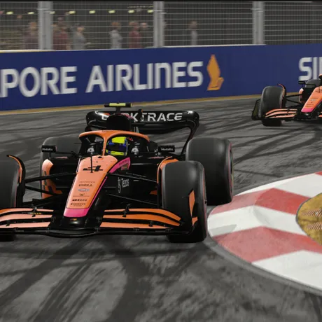F1 22: cel mai recent update aduce un design special McLaren și coeficienți noi pentru piloți