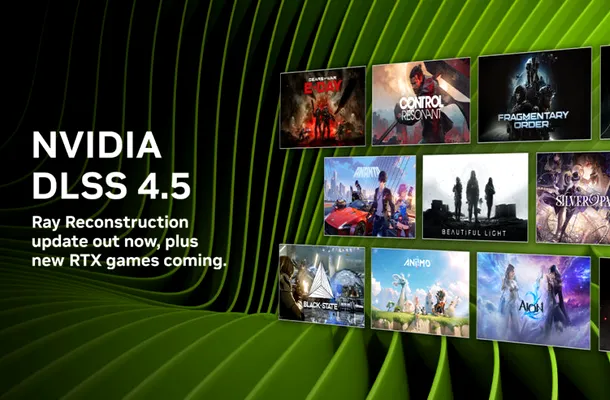 NVIDIA a lansat DLSS 4.5 Ray Reconstruction. Este deja disponibil în 30 de jocuri și RTX Remix