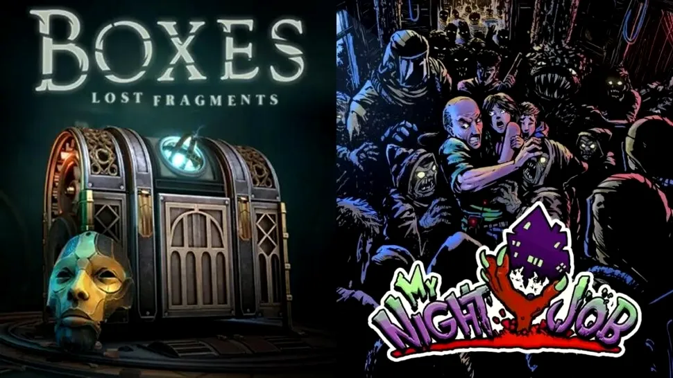 Boxes: Lost Fragments și My Night Job, jocuri gratuite oferite de Epic Games Store