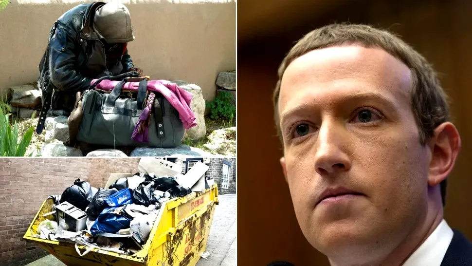 Ce găsești în gunoiul lui Zuckerberg și al altor miliardari. Un bărbat trăiește din asta