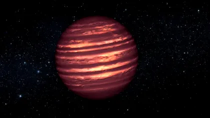 Ce a detectat Telescopul James Webb în atmosfera unei planete pitice îndepărtate?