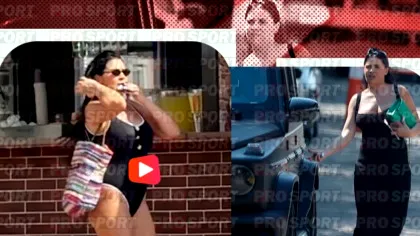 Cristina Roventa, la plajă! Imagini exclusive cu soția lui Alexandru Maxim la piscină